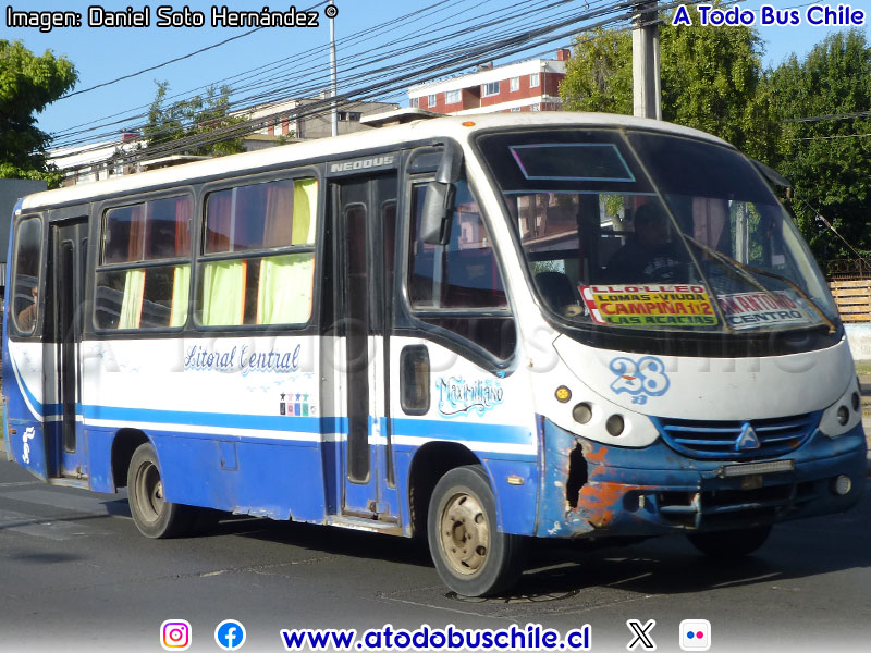 Neobus Thunder + / Agrale MA-8.5TCA / Buses Litoral Central S.A. (San Antonio)