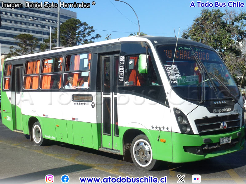 BepoBus Nàscere / Mercedes Benz LO-916 BlueTec5 / TMV 2 Viña Bus S.A.