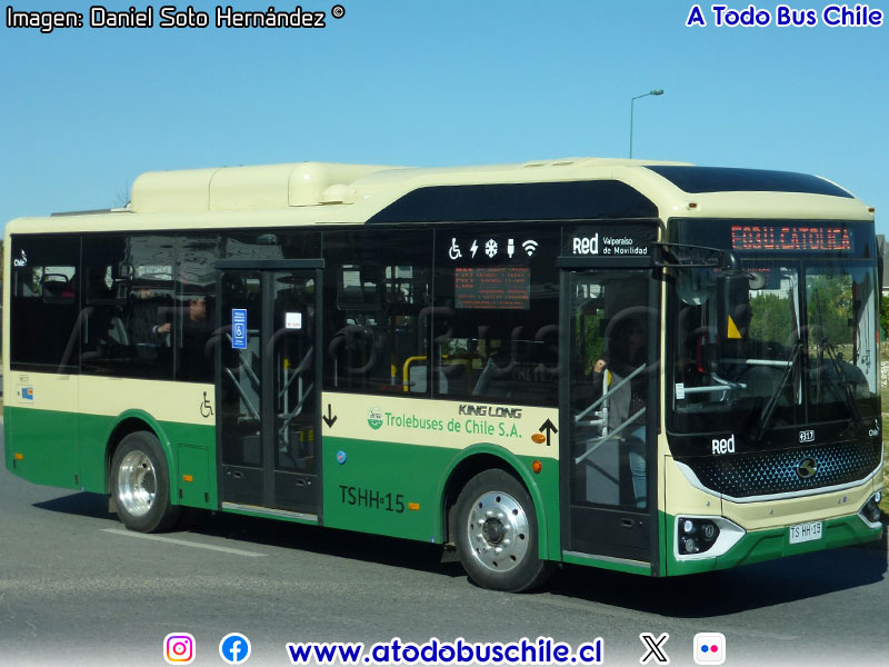 King Long XMQ6900G E-Tech / Línea E-03 Estación Barón - Curauma Red Valparaíso de Movilidad