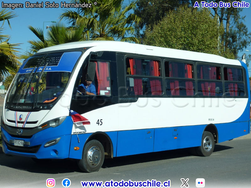 Mascarello Gran Micro / Mercedes Benz LO-916 BlueTec5 / TMV 4 Viña Bus S.A.