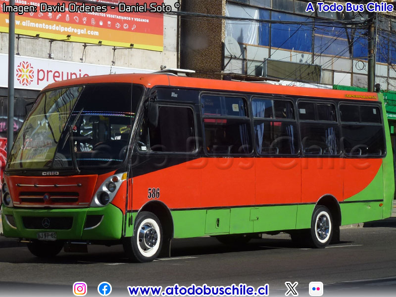 Induscar Caio Foz / Mercedes Benz LO-915 / TMV 5 Gran Valparaíso S.A.