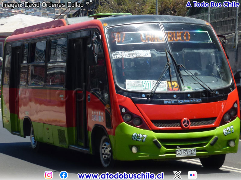 Neobus Thunder + / Mercedes Benz LO-915 / TMV 5 Gran Valparaíso S.A.