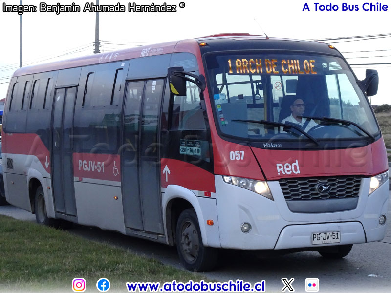 Volare Access / Agrale MT-9000 Euro V / Línea N° 1 Red Punta Arenas de Movilidad