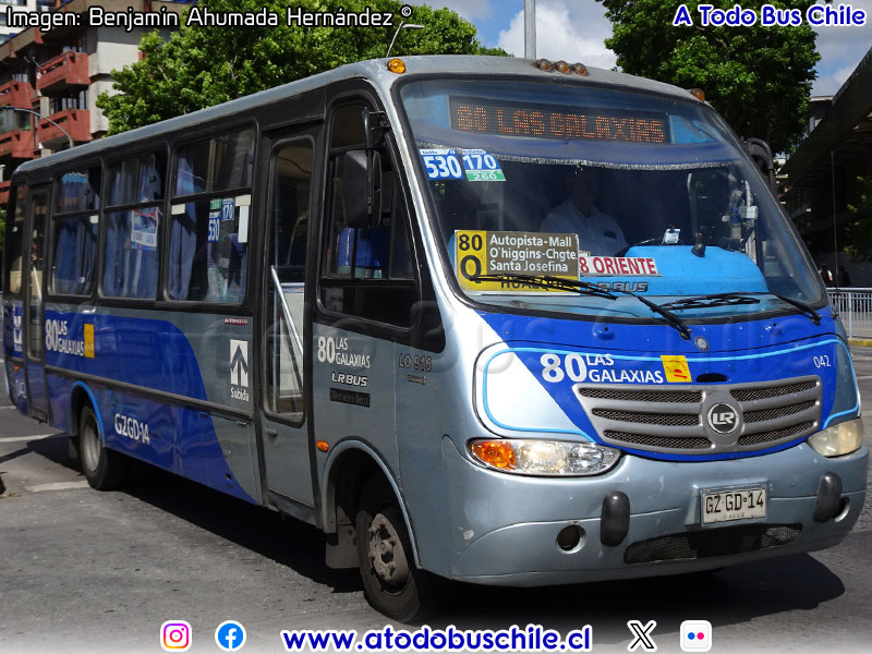 Carrocerías LR Bus / Mercedes Benz LO-916 BlueTec5 / Línea N° 80 Las Galaxias (Concepción Metropolitano)