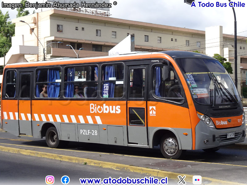 Neobus Thunder + / Mercedes Benz LO-916 BlueTec5 / Línea B-02 BioBus (Concepción Metropolitano)