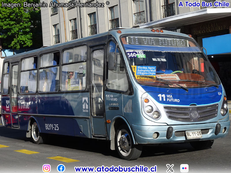Carrocerías LR Bus / Mercedes Benz LO-915 / Línea N° 11 Vía Futuro (Concepción Metropolitano)