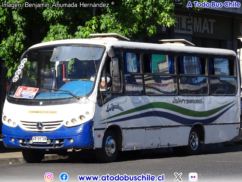 Neobus Thunder + / Agrale MA-8.5TCA / Intercomunal Línea N° 8 (Curicó)