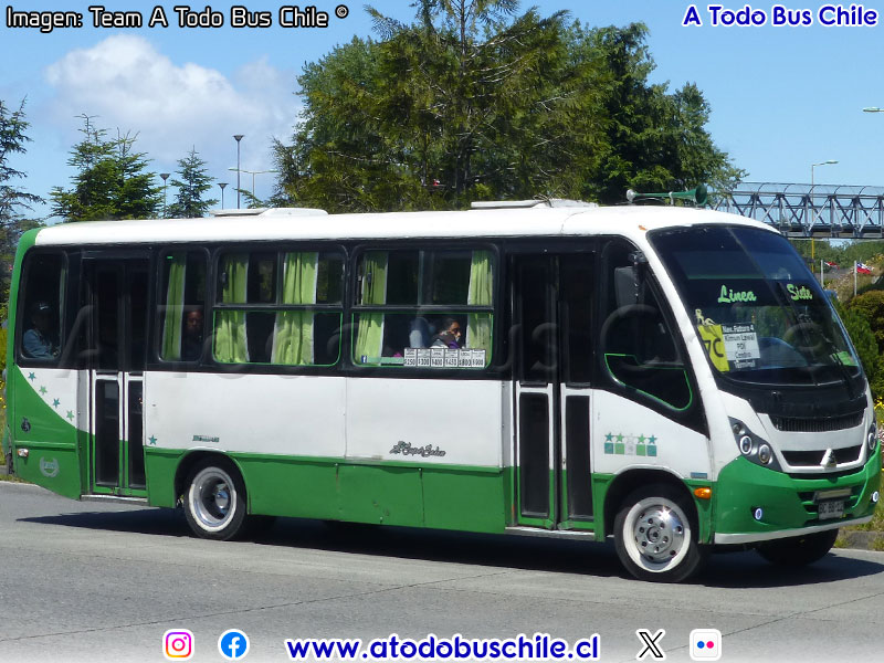 Neobus Thunder + / Agrale MA-9.2 E-Tronic / Línea N° 7 Vía Alerce S.A. (Puerto Montt)