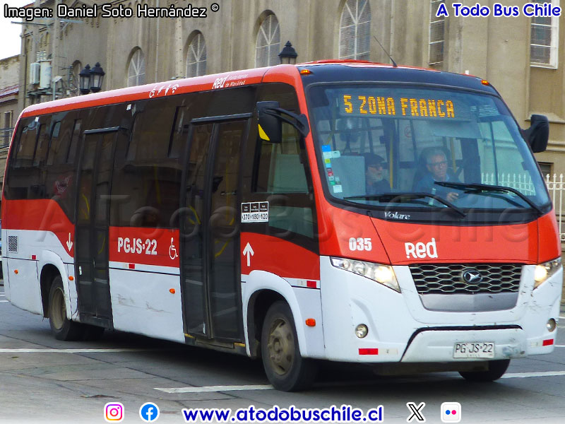 Volare Access / Agrale MT-9000 Euro V / Línea N° 5 Red Punta Arenas de Movilidad