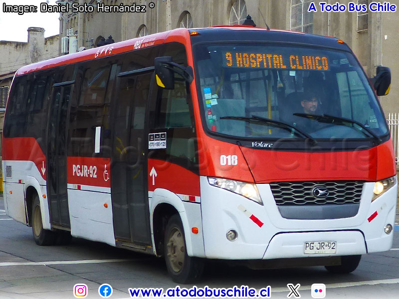 Volare Access / Agrale MT-9000 Euro V / Línea N° 9 Red Punta Arenas de Movilidad