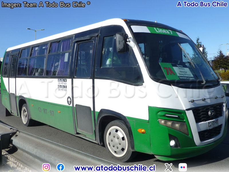 Volare W9 Urbano / Agrale MA-9.2 Euro V  / Línea N° 7 Vía Alerce S.A. (Puerto Montt)