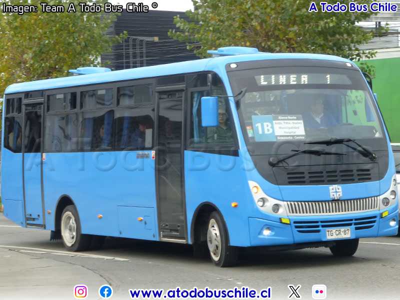 Zhong Tong Triumph LCK6850D Euro5 / Línea N° 1 TransMontt S.A. (Puerto Montt)