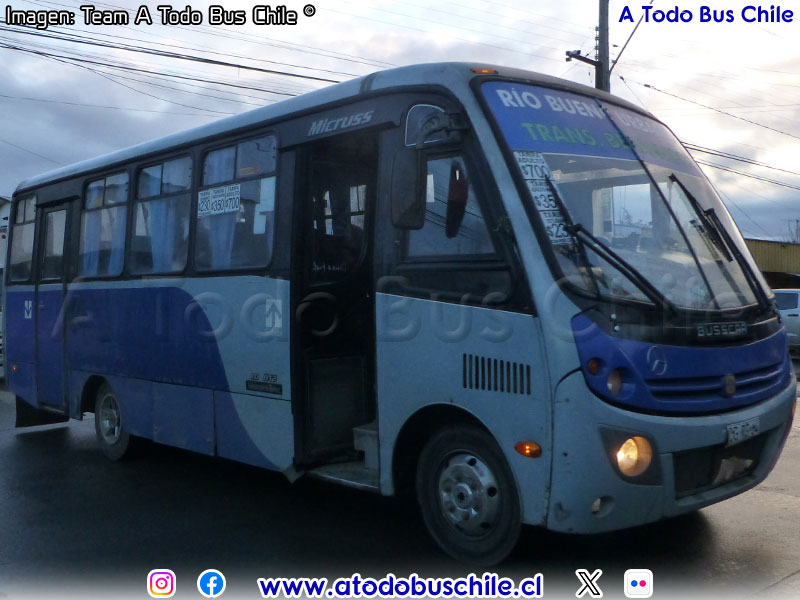 Busscar Micruss / Mercedes Benz LO-812 / S.T. San Nicolás Ltda. (Río Bueno)
