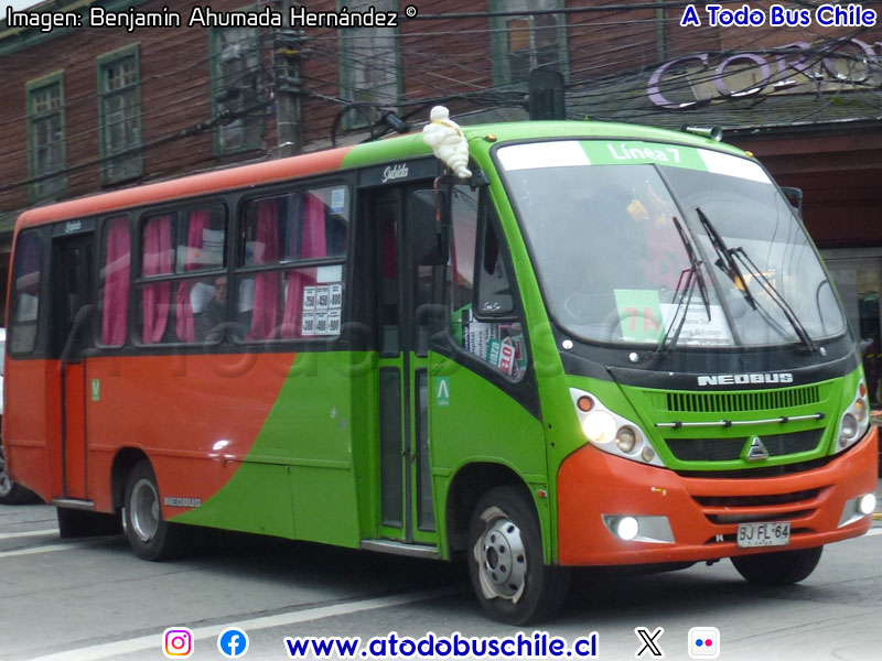 Neobus Thunder + / Agrale MA-9.2 / Línea N° 7 Vía Alerce S.A. (Puerto Montt)