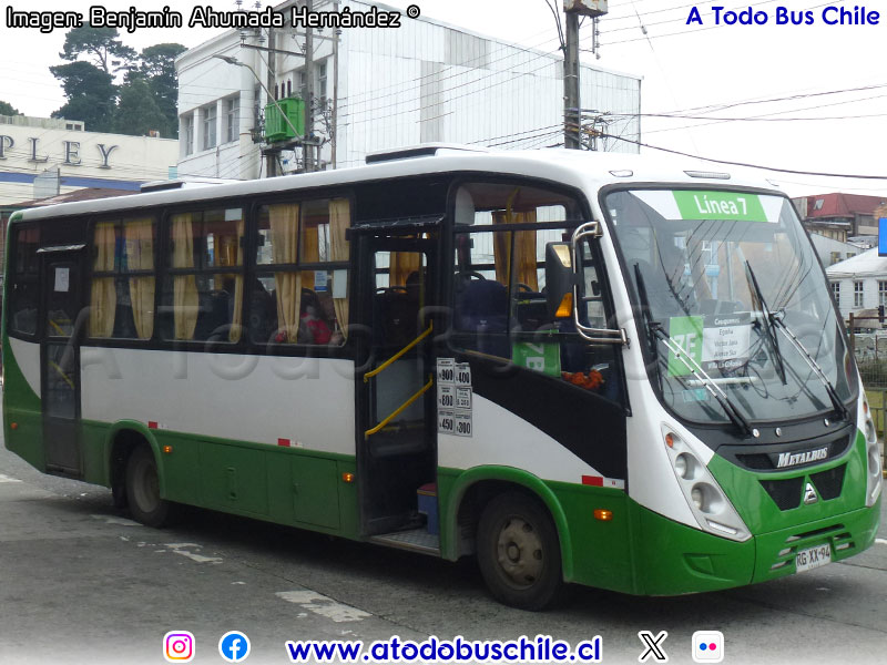 Metalbus Andes / Agrale MA-9.2 Euro V / Línea N° 7 Vía Alerce (Puerto Montt)