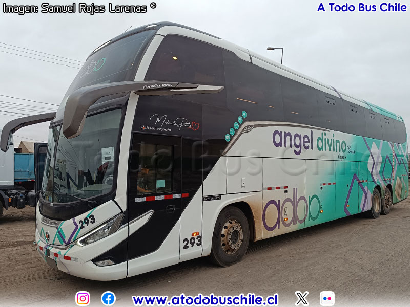 Marcopolo Paradiso G8 1600LD / Mercedes Benz O-500RSD-2448 BlueTec5 / Ángel Divino Bus (Perú)