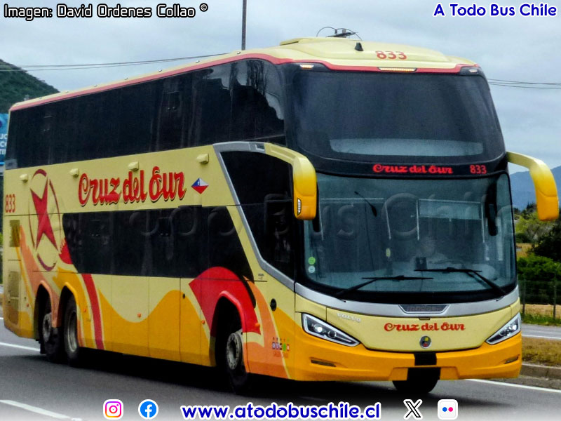 Modasa Zeus 5 / Volvo B-450R Euro5 / Cruz del Sur