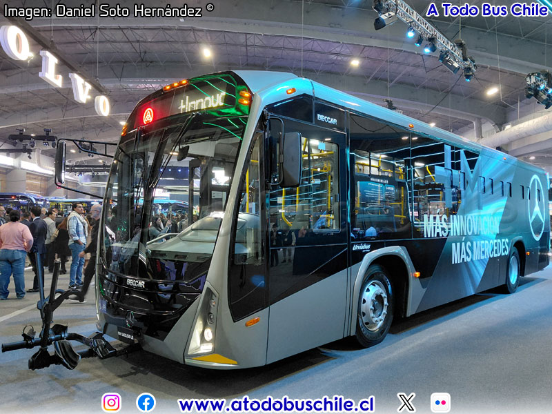 BECCAR Urviabus Low Entry / Mercedes Benz OH-1621LE BlueTec6 / Unidad de Lanzamiento Expoforo México 2026