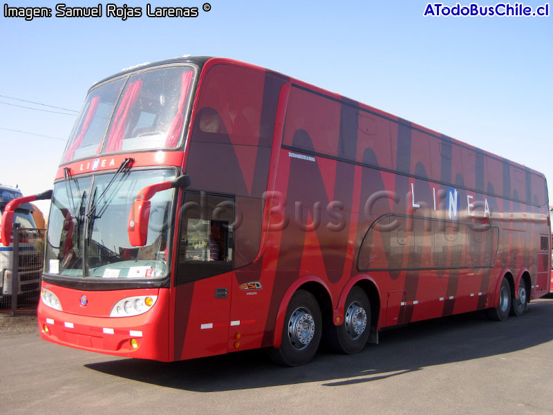 Sudamericanas F-50 DP / Volvo B-12R 8x2 / Transportes Línea (Perú)