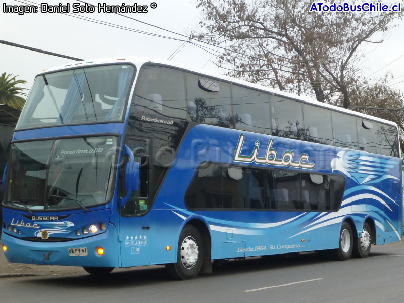 Busscar Panorâmico DD / Volvo B-12R / LIBAC - Línea de Buses Atacama Coquimbo