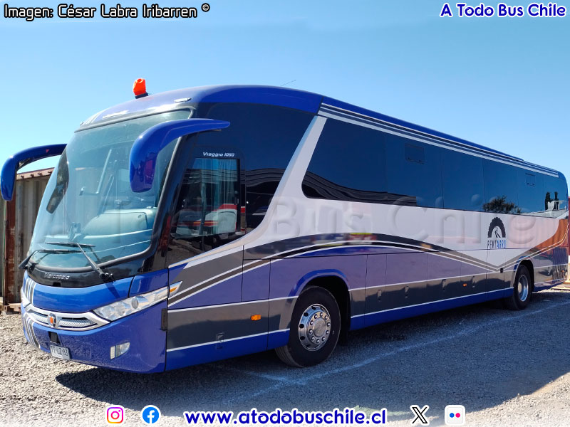 Marcopolo Viaggio 1050 / Scania K-410CB eev5 / Transportes Rentagro