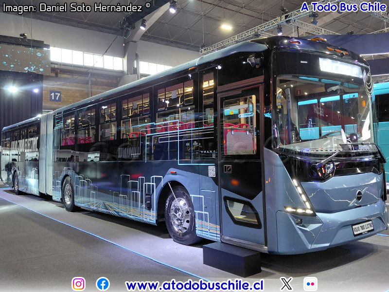 Volvo 7800E Articulado / Unidad de Lanzamiento Expoforo México 2026