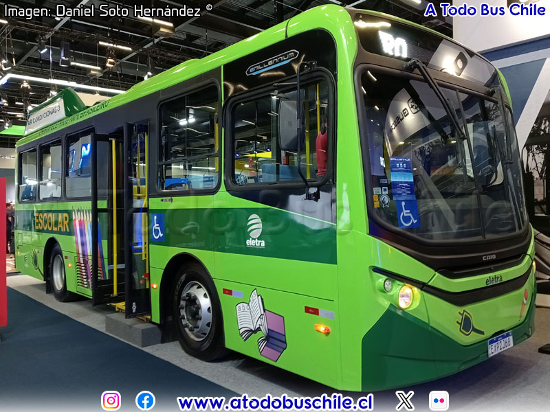 Induscar Caio eMillennium / Eletra e-bus / Unidad de Muestra