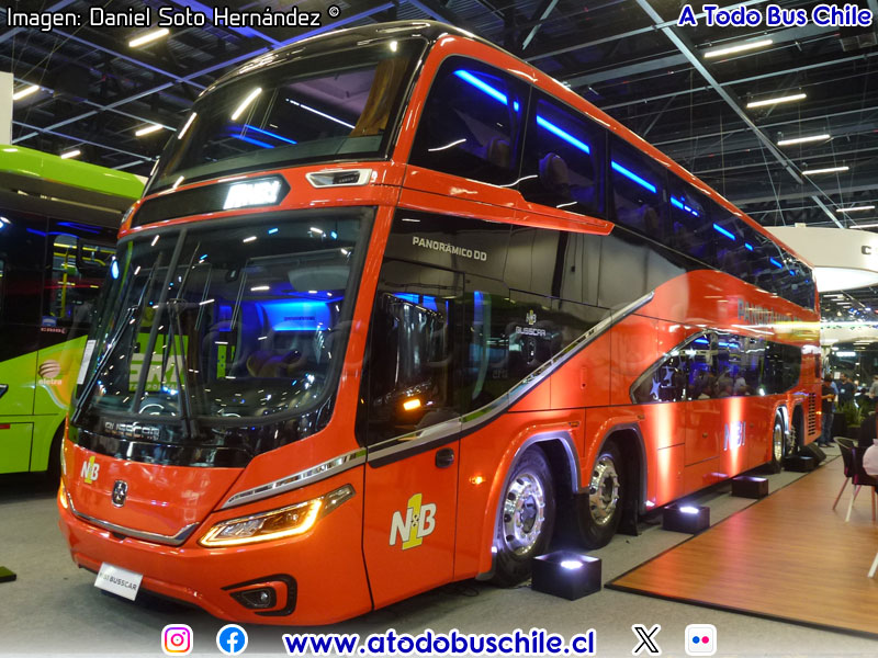 Lanzamiento | Busscar Panorâmico DD NB1 / Mercedes Benz O-500RSDD-2745 BlueTec6 / Unidad de Prueba