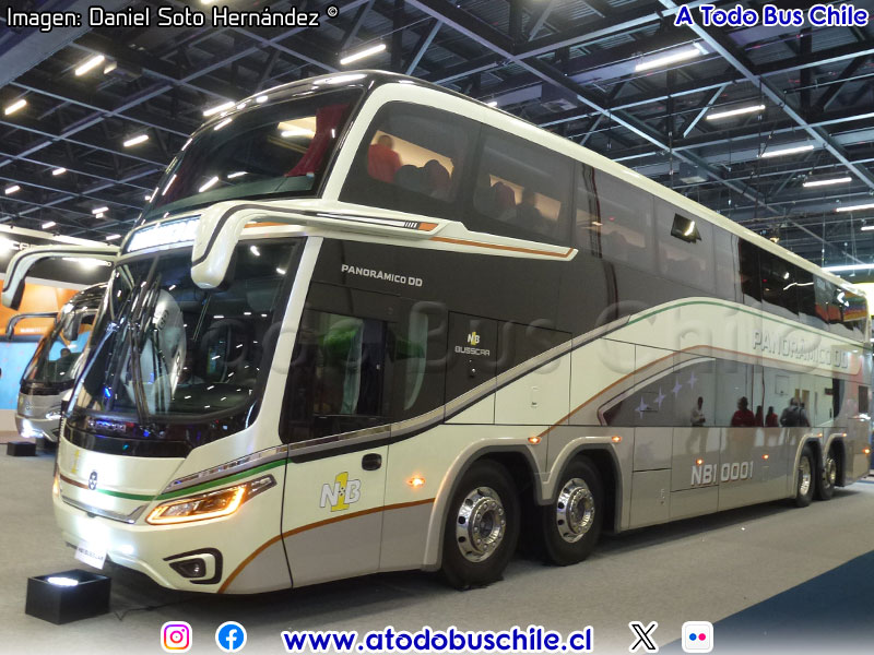 Busscar Panorâmico DD NB1 / Volvo B-510R 8x2 Euro6 / Unidad de Lanzamiento