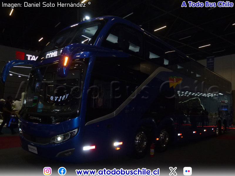 Comil Campione Invictus DD / Volvo B-510R 8x2 Euro6 / Unidad de Muestra