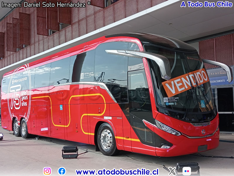 Marcopolo Paradiso G8 1350 / Scania K-410CB eev6 / Unidad de Lanzamiento