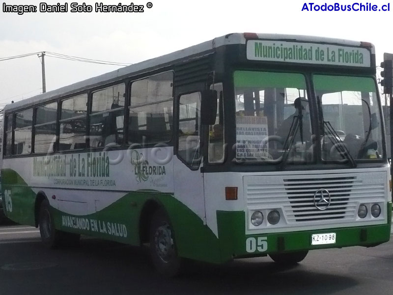 Metalpar Petrohué Ecológico / Mercedes Benz OF-1318 / I. M. de La Florida (Area Metropolitana)