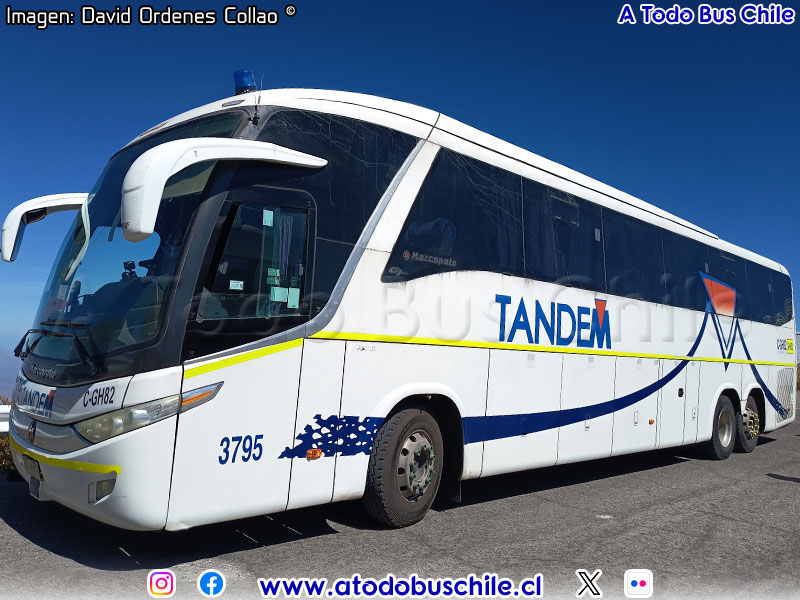 Marcopolo Paradiso G7 1200 / Scania K-400B eev5 / Tandem (Al servicio de ESO Observatorio La Silla)