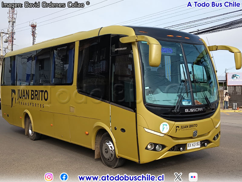 Busstar Optimuss / Chevrolet Isuzu NQR 916 Euro5 / Transportes Juan Brito