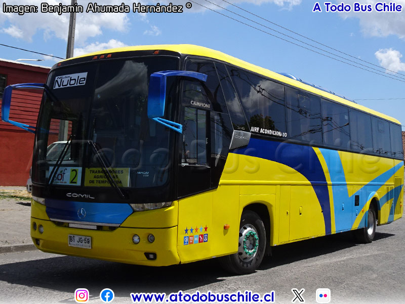 Comil Campione Vision 3.45 / Mercedes Benz O-500RS-1836 / Buses Ñuble
