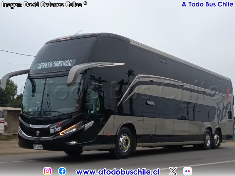 Marcopolo Paradiso G8 1800DD / Volvo B-450R Euro5 / Transportes Rubén