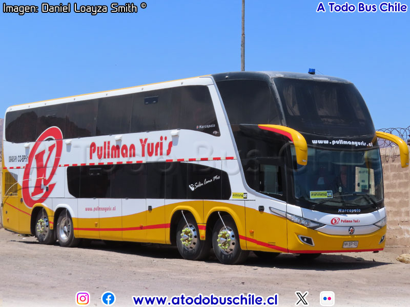 Marcopolo Paradiso G7 1800DD / Volvo B-420R 8x2 Euro5 / Pullman Yuri's