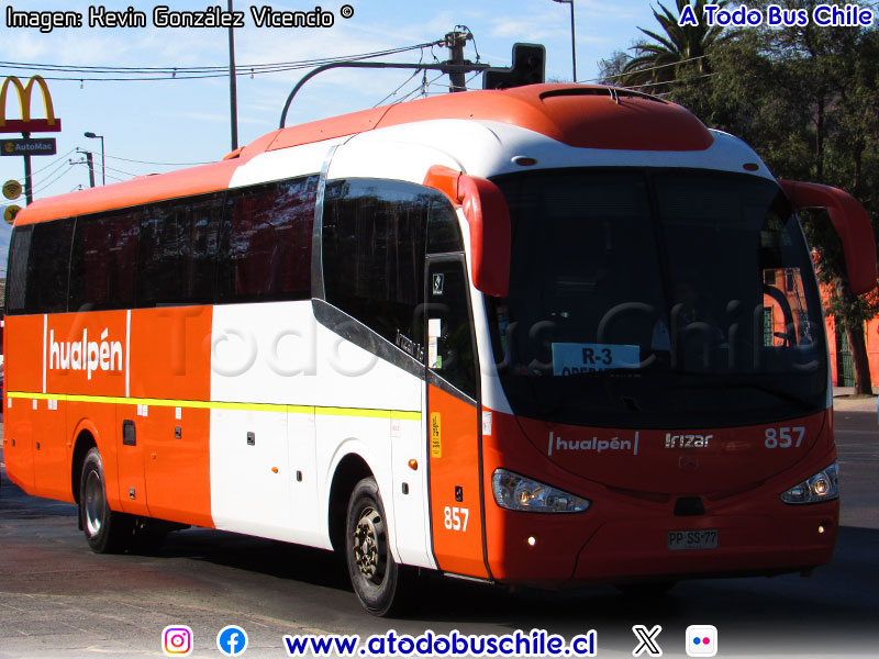 Irizar i6 3.70 / Mercedes Benz O-500RS-1936 BlueTec5 / Buses Hualpén