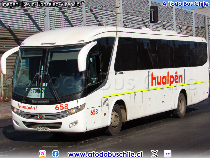 Marcopolo Viaggio G7 900 / Mercedes Benz OF-1724 BlueTec5 / Buses Hualpén