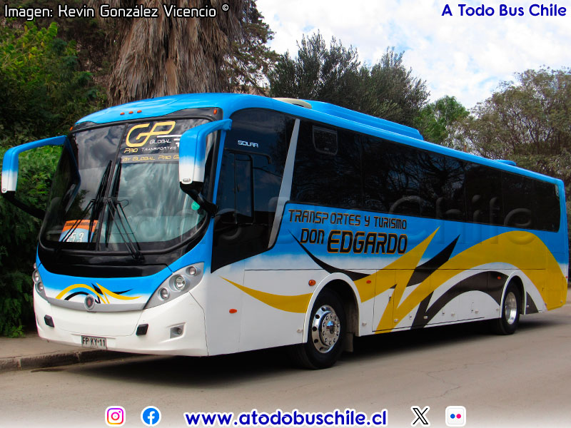 Induscar Caio Foz Solar / Scania K-310B / Transportes Global Pro