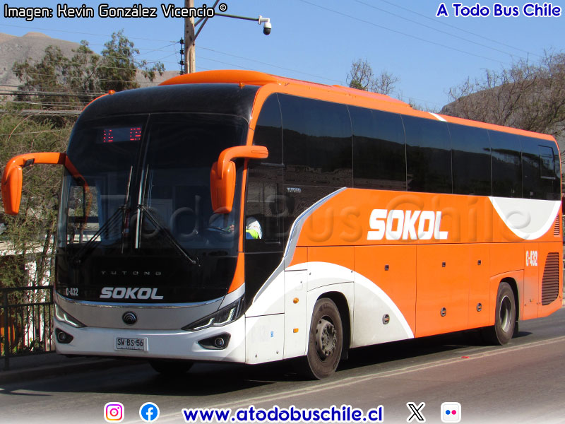 Yutong ZK6138H C-13 Pro Euro5 / Transportes Sokol (Al servicio de Minera Carola)