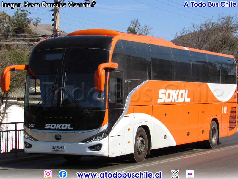 Yutong ZK6138H C-13 Pro Euro5 / Transportes Sokol (Al servicio de Minera Carola)