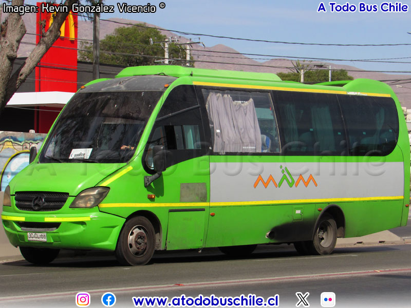 UNVI Compa / Mercedes Benz Vario 818D BlueTec5 / Transportes Gaete