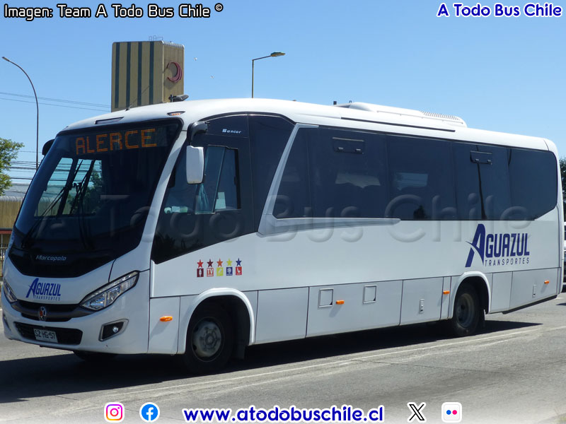 Marcopolo Senior / Mercedes Benz LO-916 BlueTec5 / Transportes Aguazul
