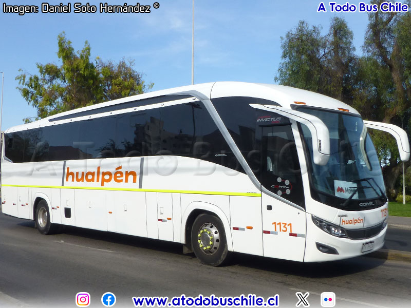Comil Campione Invictus 1050 / Scania K-410CB eev5 / Buses Hualpén