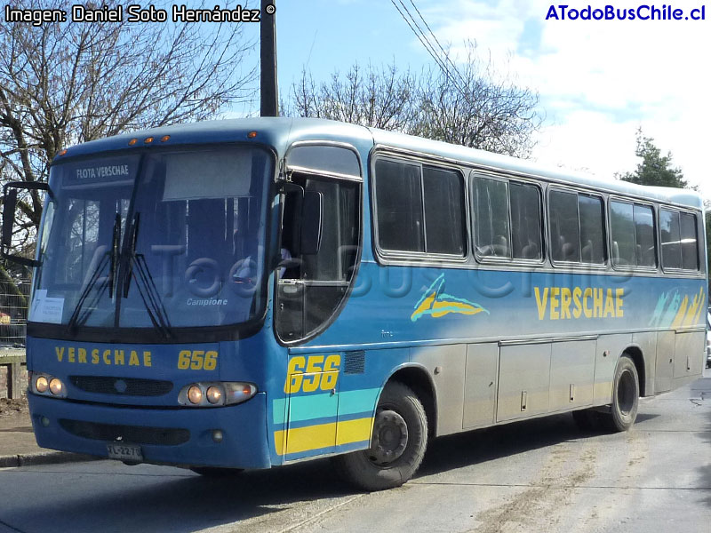 Comil Campione 3.25 / Mercedes Benz OF-1721 / Flota Verschae (Al servicio de ASMAR Talcahuano)