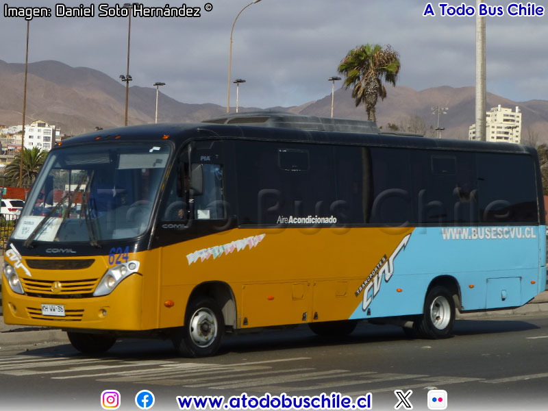 Comil Piá / Mercedes Benz LO-916 BlueTec5 / Transportes CVU