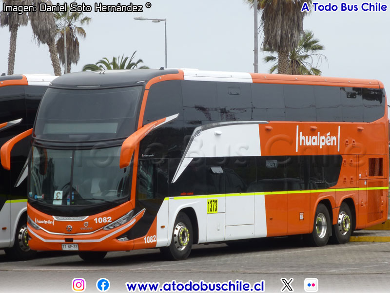 Marcopolo Paradiso G8 1800DD / Volvo B-450R Euro5 / Buses Hualpén