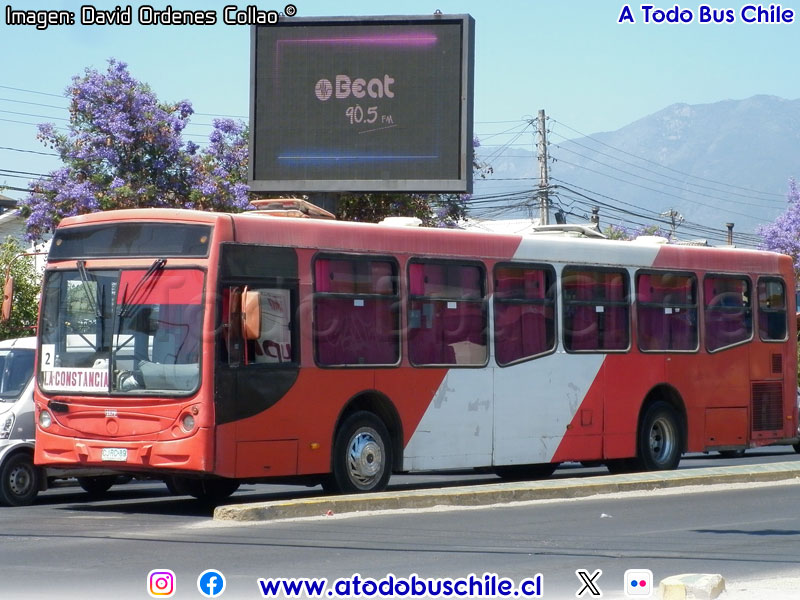 Induscar Caio Mondego H / Mercedes Benz O-500U-1726 / Agrícola La Constancia Ltda. (Quillota)