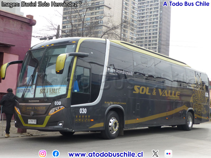 Busscar Vissta Buss 360 / Volvo B-380R Euro5 / Sol & Valle